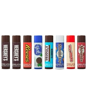 Hershey Flavored Lip Balm, 8 Count